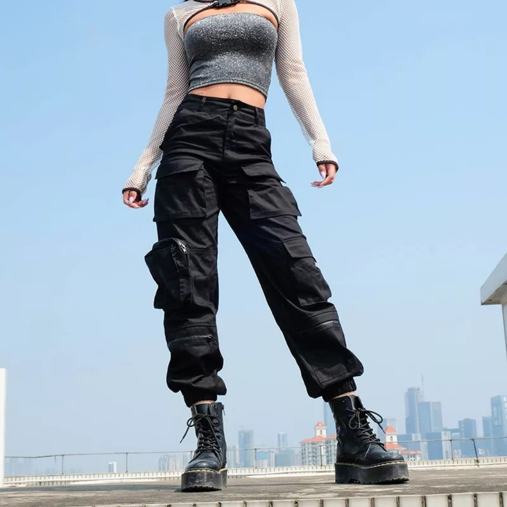 Techno Cargo Jogger Pants
